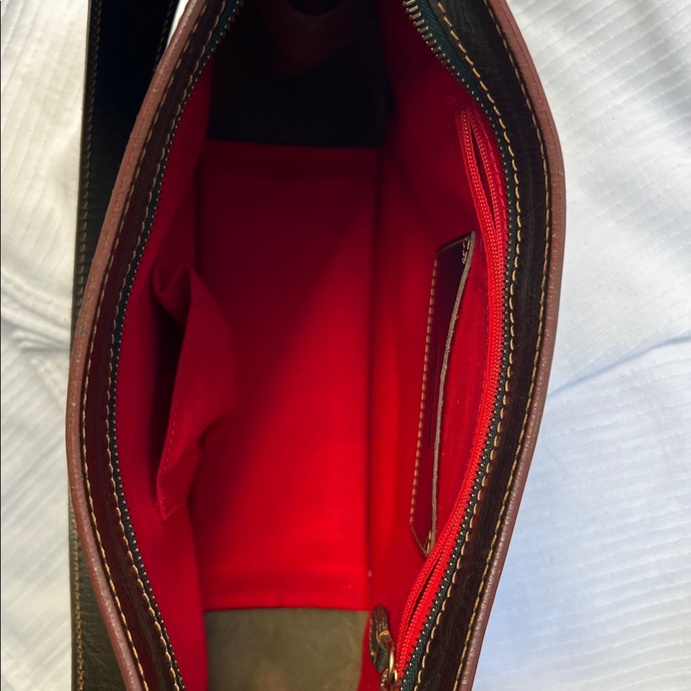 DOONEY AND BOURKE BROWN ALTO MEDIUM ANCHOR BAG - Picture 5 of 12